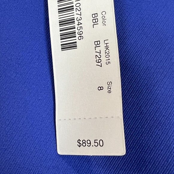 J. Crew Blue Short Skirt Double Surge Mini Skirt Size 8 New - Picture 7 of 9